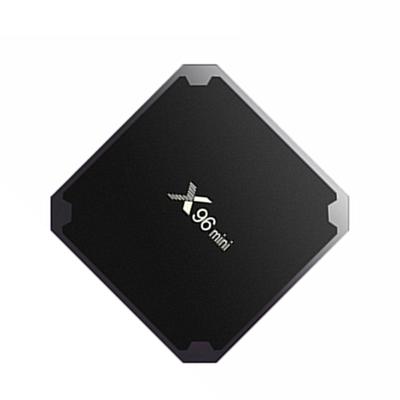 China Top selling amlogic android smart box 4k X96mini X96 tv boxes 2gb 16gb s905w x96 mini 1gb 8gb tv mini tv box for sale