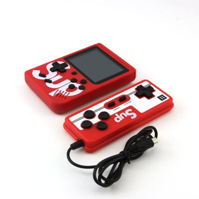 China Game Playing Factory 2020 Sup Portable Retro Mini 8 TV Video Game FC Handheld Console Bit 400 In 1 Machine Controller 2 Player for sale