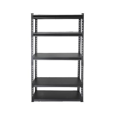 China Factory Cheap Rack Shelf ZW-ZH5F Adjustable Shelving Boltless Rivet Pad Plate Adjustable Corrosion Protection 5 Layers for sale