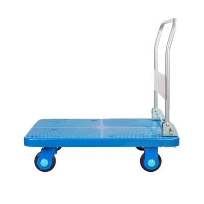 China Foldable Handle Platform Hand Cart Folding Platform PLA300N-DX Uni-quiet Utility Cart for sale