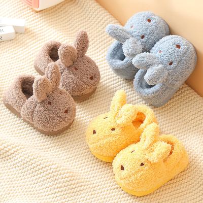 China 2021 New Design New Design Boys And Girls Cartoon Kids Slippers Baby Slippers Lightweight Cotton Indoor Cute Slippers for sale