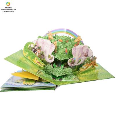 China Entertainment 3D Storybook Pop Up 3d Books Printing ODM Printing Manufacturer Spot Products for sale