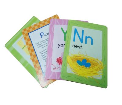 China Customized Flashcards Printing Printing Service With Memory Game Card For Kids Game Card for sale