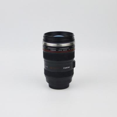 China Viable Promotional Creative Gift 400ml Mug Insulated Stainless Steel Camera Lens Coffee Mug Travel Mug for sale