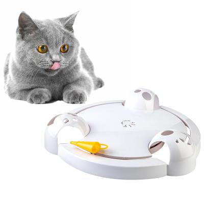 China Dogs Factory Direct Interactive Cat Toy Portable Funny Electric Cat Automatic Roate Attack Smells Toy for sale