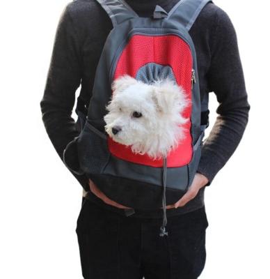 China Manufacturer Wholesale Portable Outing Folding Breathable Travel Carrier For Puppy Cat Pet Backpack for sale