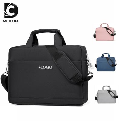 China 15.6 Inch Laptop Bag Waterproof Black Cheap Computer Briefcase Men Waterproof Luxury Custom Ladies Business for sale