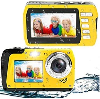 China Waterproof/Dual Lens 48MP 16X Digital Zoom Selfie-Timer Waterproof Digital Camera Shockproof Bottom Water Camera for sale