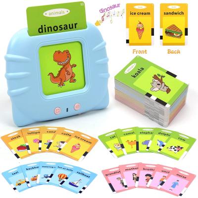 China Educational Talking Flash Cards Learning Toys For 2 -6 Years Old Educational Toddler Boys Girls Toys Reading Machine With 224 Words for sale