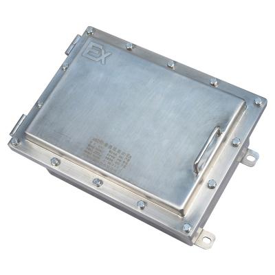 China 220V 380V zone 1 junction box explosion proof junction box / terminal box with terminal strip with cable gland for sale