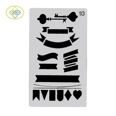 China Wholesale Template Easy Care Soft Plastic Reusable Stencil for sale