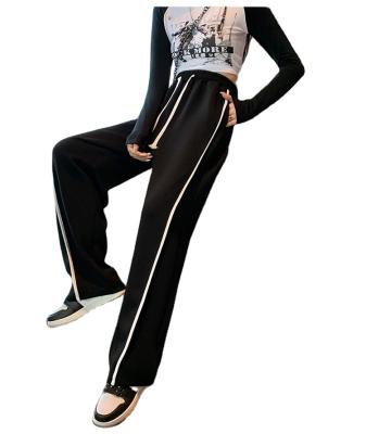 China European and American style high waist breathable wide leg pants women loose hip-hop cargo pants women for sale