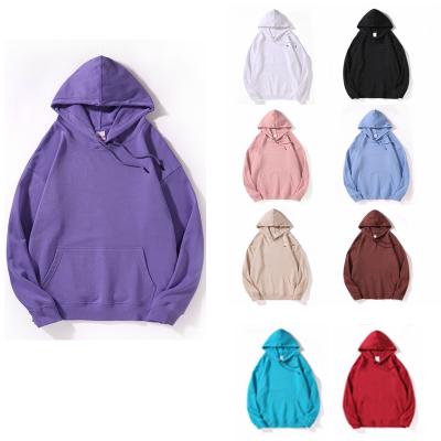 China Custom Cotton Mens 10 Color High Quality Regular Solid Hoodies Breathable Hoodies for sale