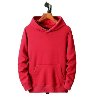 China Custom Made Polyester Slim Regular Men's Hoodies Solid Color Breathable Hoodie for sale