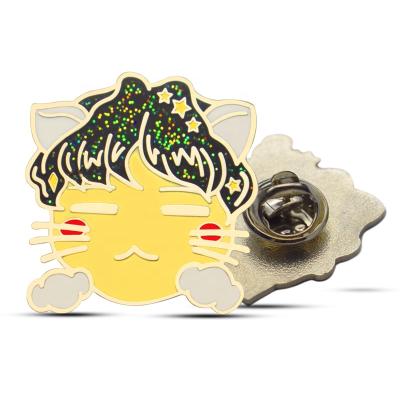 China Custom Boys Lapel Pin Products Metal Enamel Lapel Pins Africa China Europe India Japan With Backing Card for sale