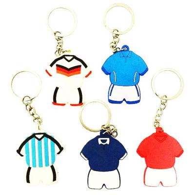 China Souvenir/Gifts/Promotional Custom Decoration Gift Your Own Logo Cardboard Item Key Ring Silicone PVC Key Chain for sale