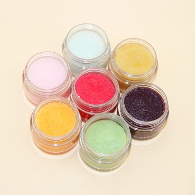 China Sunscreen Lip Scrub Wholesale Organic Vegan Natural Lip Scrub Private Label Custom Sugar Lip Scrub for sale