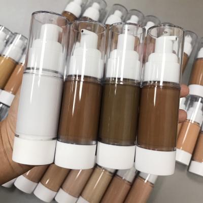 China Custom Moisturizer Packaging Foundation For Women Vegan Full Coverage Waterproof Matte Make Up Private Label Liquid Foundation for sale