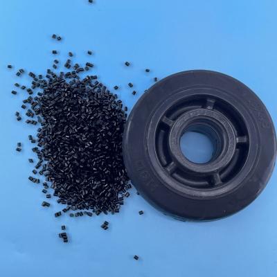 China ODM PU Thermoplastic Polyurethane Material Black In Bulk for sale