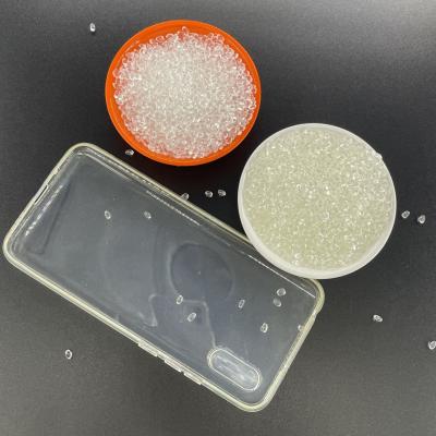 China Clear Lightweight TPU Raw Material For Plastic Injection Molding Chemical Proof for sale