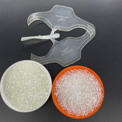 China Custom High Transparent TPU Plastic Granules For Injection Molding for sale