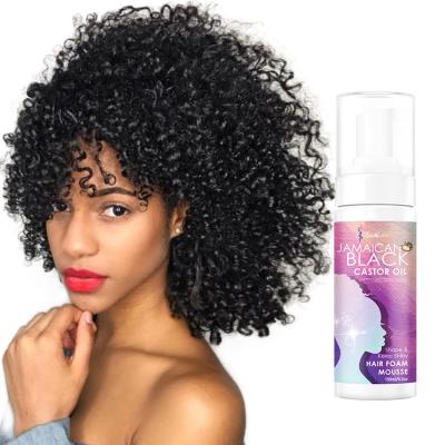 China Organic Moisturizes and Defines Curls Formula Curly Hair Mousse Light Weight Alcohol Free Professional for sale