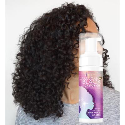 China Organic Free Samples Natural Wave Hair Mousse Mousse Private Label for Naturally Wavy and Curly Hair for sale