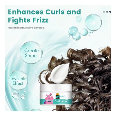 China Private Label Hold Hair Curl Cream Nourishing Strong Custom For Moisturized Curls for sale