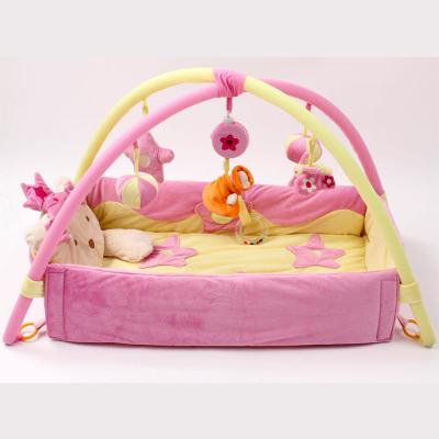 China Eco-Friendly Developmental Toddler Play Activity Baby Gym Step Based Mat for sale