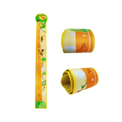 China Rulur Record Educational Toy Baby Plush Height Growth Ruler Infant Height Chart for sale