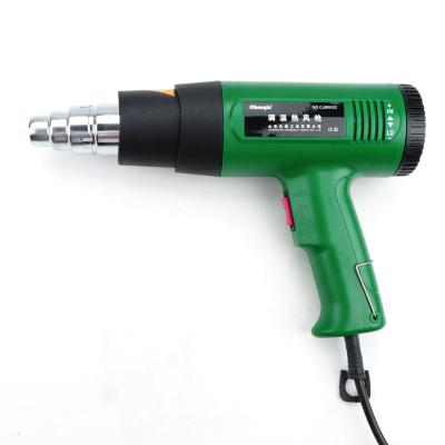 China Hot Selling Good Quality Heating Electric Power Tool Temperature Gun Cool/Hot Air With Supporting Seat Shrink Plastic Packing Hot Air Gun for sale