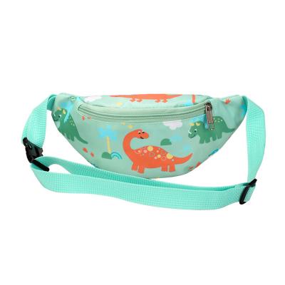 China Water Proof Color Mini Logo Multi Zipper Custom Lovely Designer Mini Zipper Boys Little Girl Kids Pussy Pack Waist Bum Belt Bag for sale