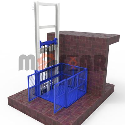 China Warehouse Goods Lift 2.75m Warehouse Goods Lift Hydraulic Goods Lift Goods Lift for sale