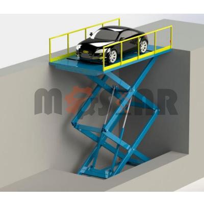 China Hydraulic Lift Platform 8 Ton Scissor Lift Hydraulic Platform Lift For Car for sale