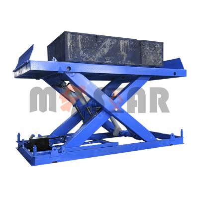 China Stationary Electric Scissor Lift Docking Platform Lift Table Hydraulic Scissor Lift for sale