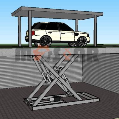 China In Floor Scissor Lift Fixed Scissor Lift Platform In Floor Hydraulic Scissor Car Lift Scissor Lift for sale