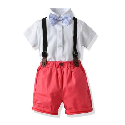 China 2021 New Arrival Kids Boys Terno Casual Clothes Sets Little Boys Clothes Set Teenager Boy Summer Short Clothes for sale