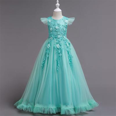 China Anti-wrinkle Fariy's Most Beautiful Full Length Princess Ball Gown Bridesmaid Tulle Dress for sale