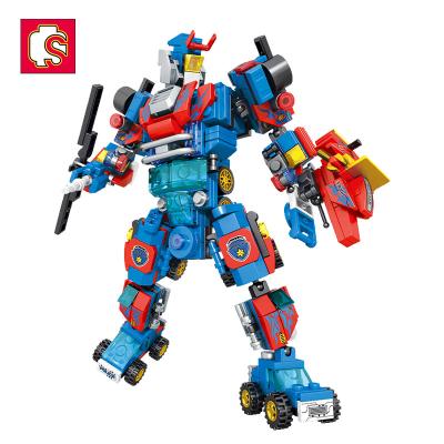 China DIY TOY Sembo Block 103308-103315 Iron Mecha Car Deformed Vegucle Educational Bricks Kit Building Blocks Sets Toys Diy Robot Cool Children for sale