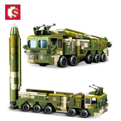 China DIY TOY Sembo Block 105596 406PCS Kids Educational Diy Bricks Kits Cool Anti-ship Ballistic Missile Military Building Blocks Sets Toys for sale