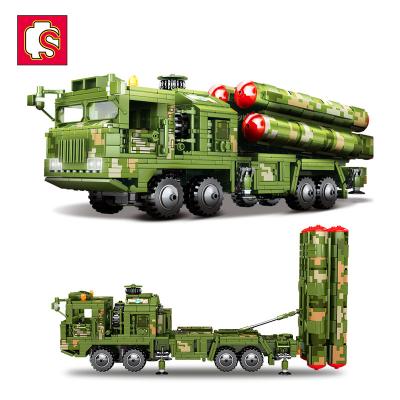 China DIY TOY Sembo Block 105768 1048PCS Kids Educational Diy Bricks Kits Cool Chinese Hongqi Missile 9 Military Building Blocks Sets Toys for sale