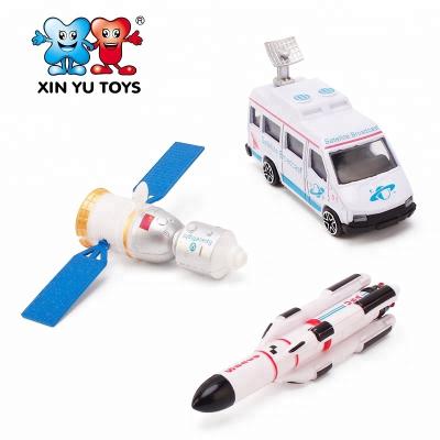 China High quality collection space launcher set diecast car toy kids games education for sale