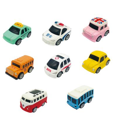 China PULL BACK 3pcs-pack Mini Cartoon Pull Back City Car Die Cast Alloy Metal Toy Model Cars for sale