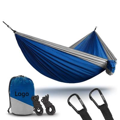 China Modern Camping Hammock Custom Nylon Children's Portable Hammock with Tree Straps for sale