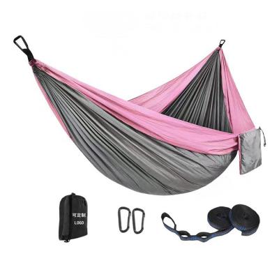 China DIY Hammock Set Custom Comfortable Premium Nylon Outdoor Portable Hitch Camping Hammock for sale