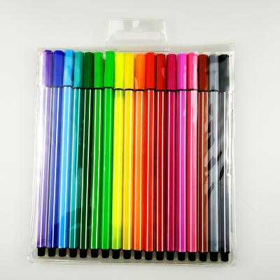 China back to school gift washable ink water color cheap cost brand logo kid felt pen for sale