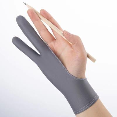 China Drawing Glove Custom Palm Rejection Digital Art Glove for Graphic Tablet Paper Sketching Smudge Guard for sale