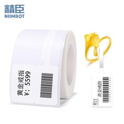 China High Quality NiiMbot Waterproof Jewelry Thermal Labels With Long Shelf Life for sale