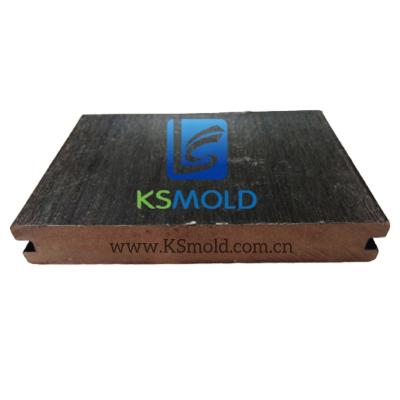 China Steel KSmold PE WPC Solid Decking Extrusion Mould Tool Template Die Machine for sale