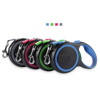 China New Multicolor Wholesale DETACHED Dog Leash Pet Supplies Smart Automatic Retractable Dog Leash for sale